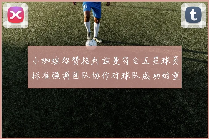 小蜘蛛称赞格列兹曼符合五星球员标准强调团队协作对球队成功的重要性
